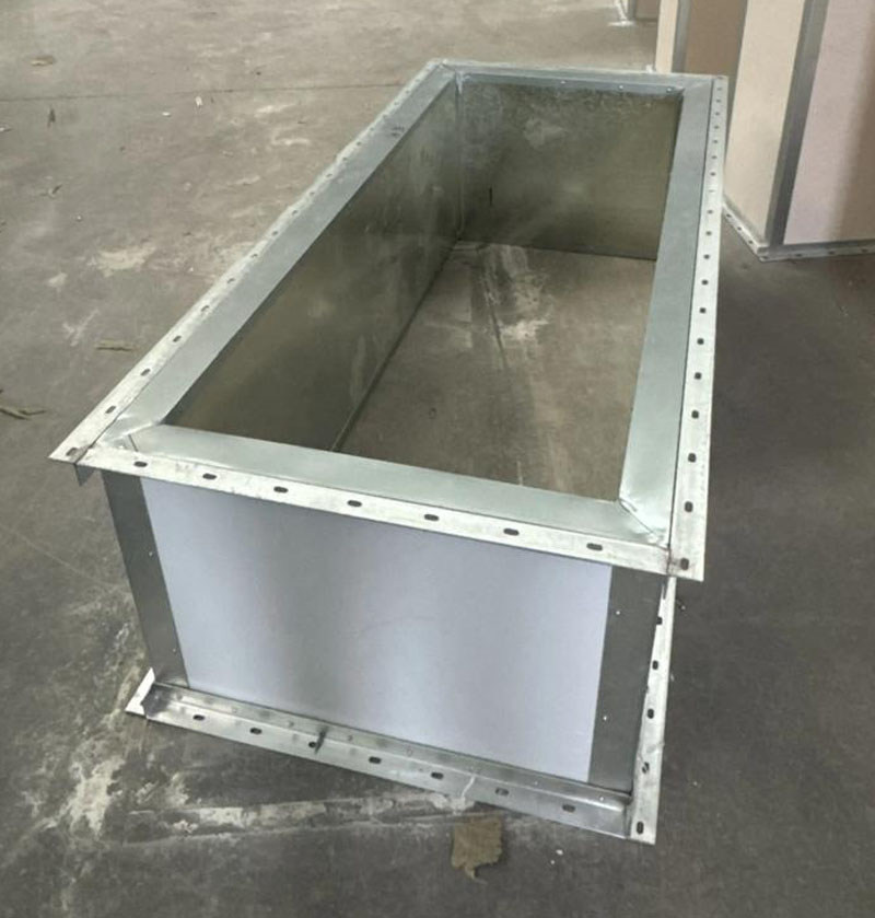 山东彩钢一体化漂珠纳米复合风管加工定制工程安装厂家