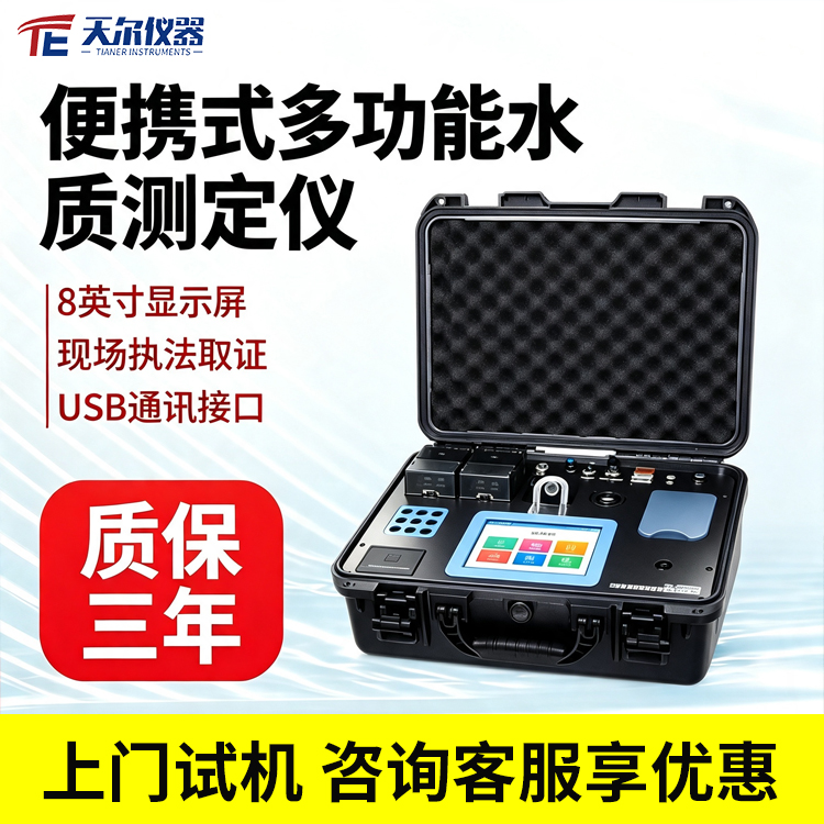 便携式多功能水质测定仪污水水质分析仪