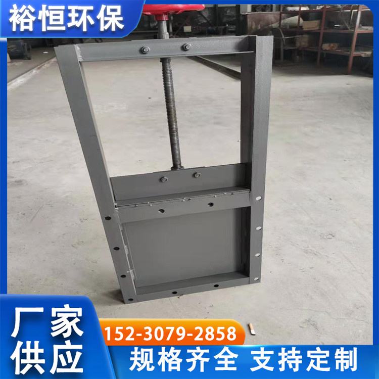 电动烟气插板门 方形闸门 气动软密封插板阀 排污雨水闸板阀 支持定制