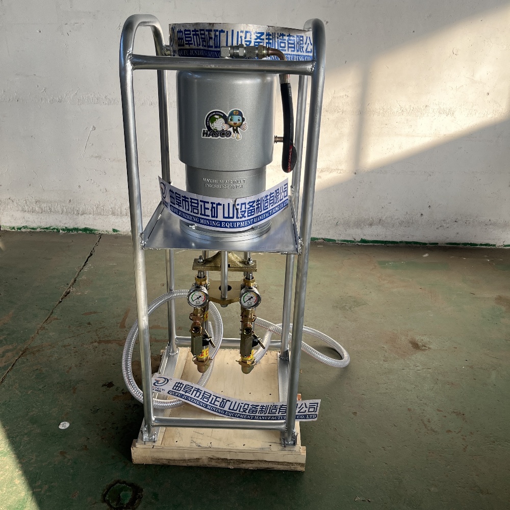 性能稳定的双液注浆泵 ZZQ-0.36/12 煤矿高分子材料用注浆装置 煤矿井下便携注浆泵 现货供应的堵水用注浆泵