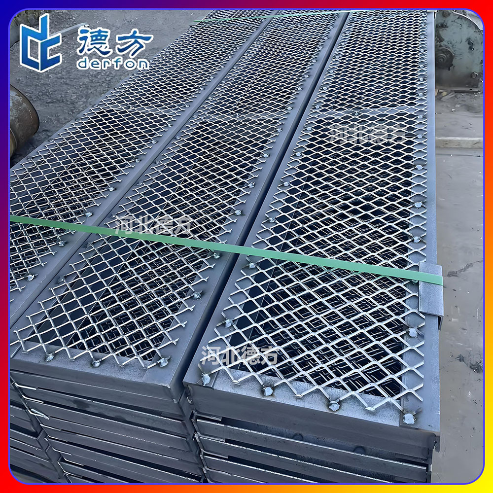 钢板网跳板船厂专用防积沙跳板脚手架踏板钢芭网脚手板源头厂家