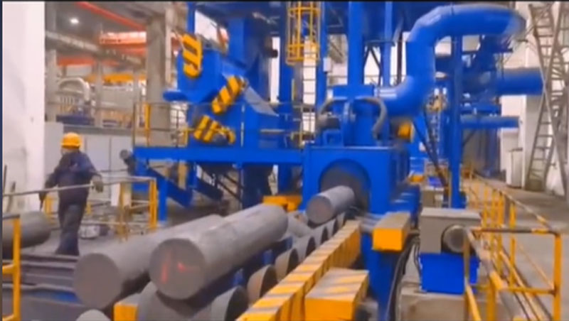 铭邦重工 石墨碳棒专用抛丸清理机 增加表面粗糙度