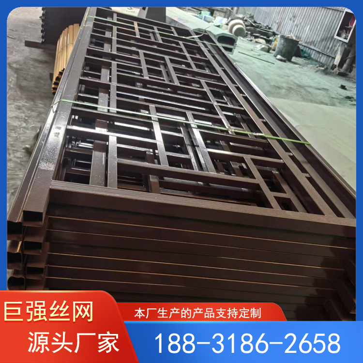 铁艺护栏  路边防护栏 隔离栅栏 护栏 巨强丝网