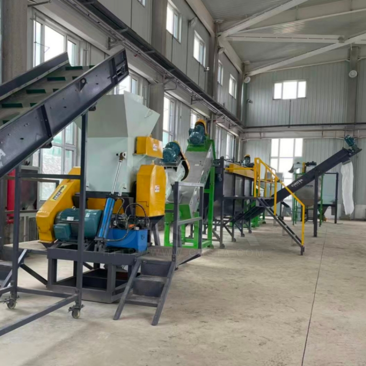 南京医院PP输液瓶破碎清洗分离机，废弃点滴瓶袋再生机