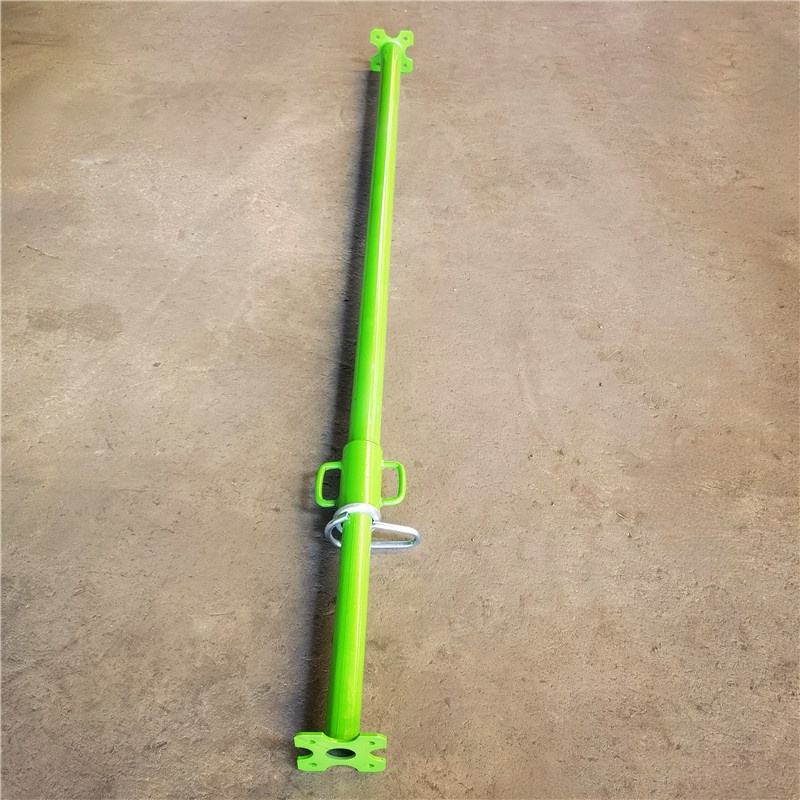 2.2-4米长可调节钢支撑支柱48/56 可调金属支柱混凝土室外平板支撑