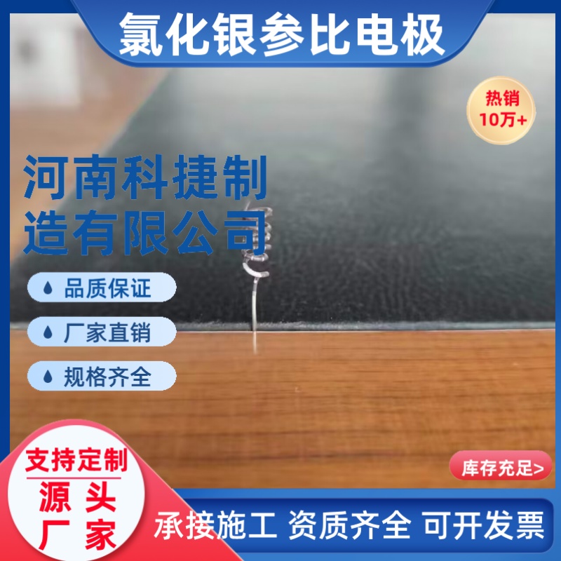抗压耐腐蚀Ag/AgCl参考电极 高纯锌氯化银参比电极 厂家直销