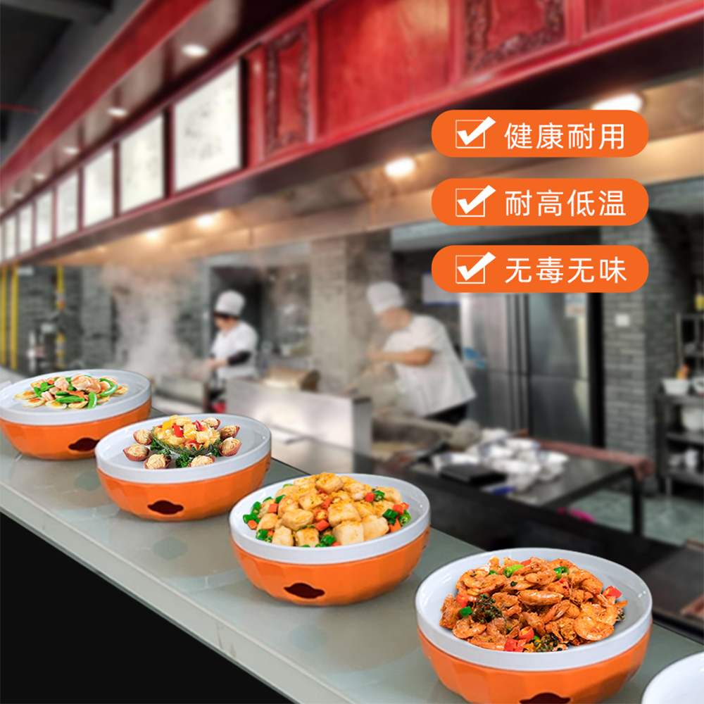 A5密胺仿瓷餐具质量保证加厚结构结实耐用规格齐全 德美