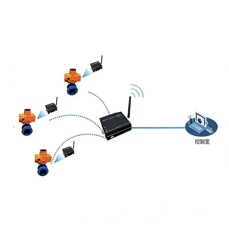 无线远程控制电动球阀 4G远程控制阀门