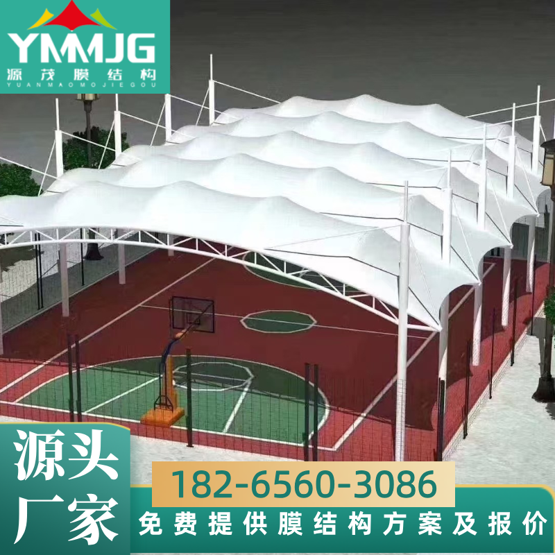 膜结构球场棚报价 厂家直销,有优惠