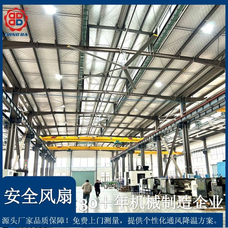 东霸传动 5片扇叶节能降温设备 工业大吊扇厂家