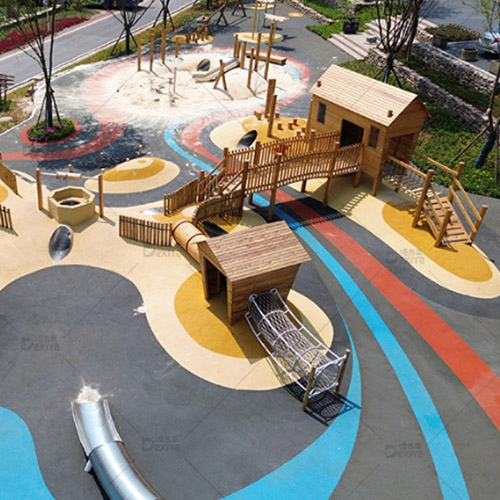 公园儿童商场组合滑梯工厂批发