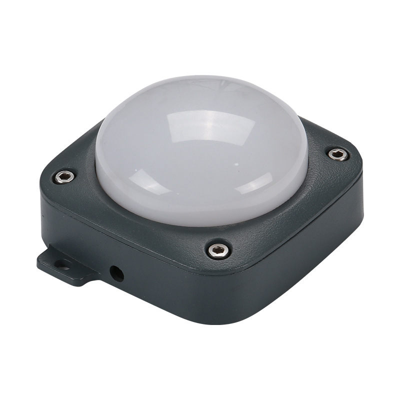 LED点光源跑马灯户外墙体球泡灯单色七彩  伍亿