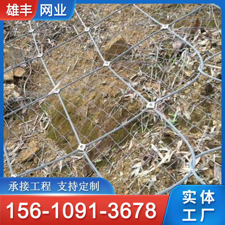 雄丰 主动边坡防护网厂家 供应主动边坡防护网 安全防护网
