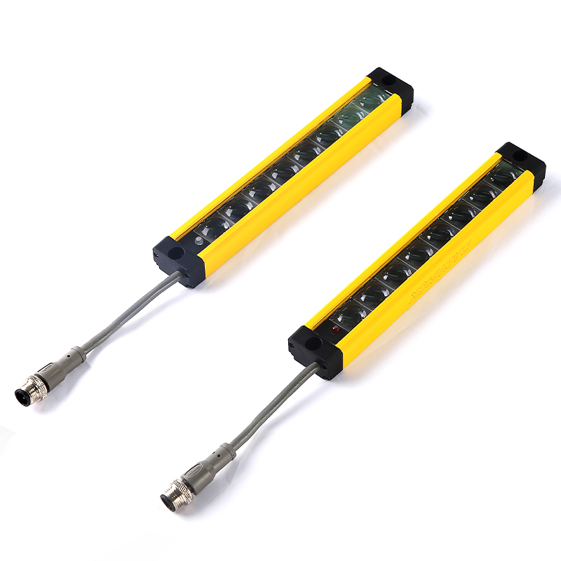 大迪施克DADISICK安全光幕QZ正面薄型系列 IP65防水防尘 超薄17.2mm 小于1ms响应抗干扰