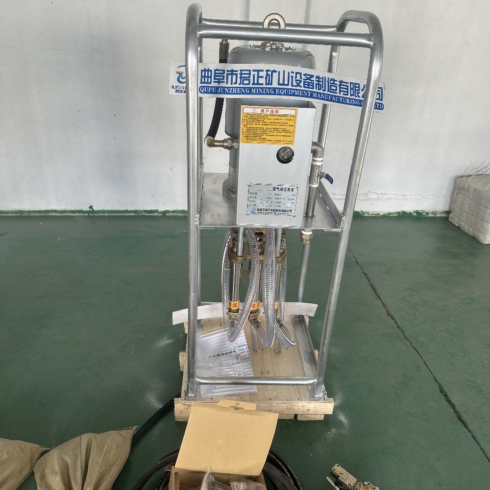 煤矿用高压注浆泵源头厂家 ZZQ-0.15/25 煤矿高分子材料用注浆装置 移动方便的双液注浆泵 煤矿井下堵水用注浆泵