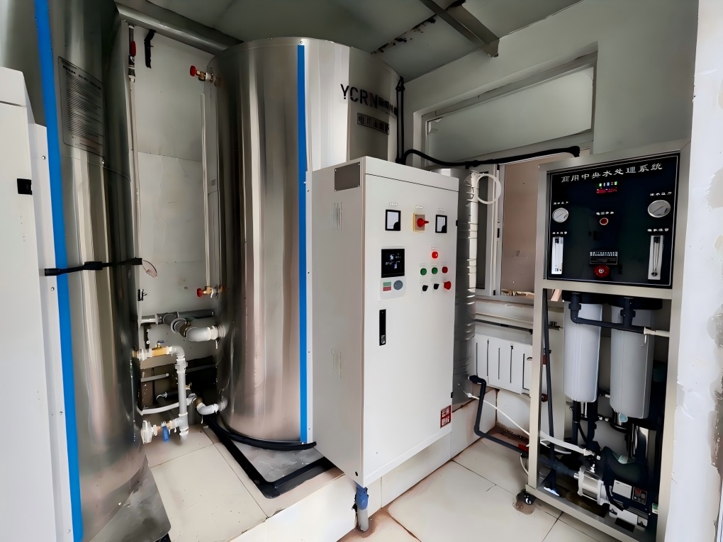 American school boiling water boiler