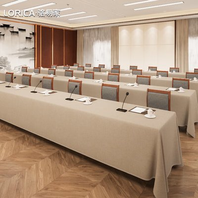会议桌布 宴会桌布 会议桌裙