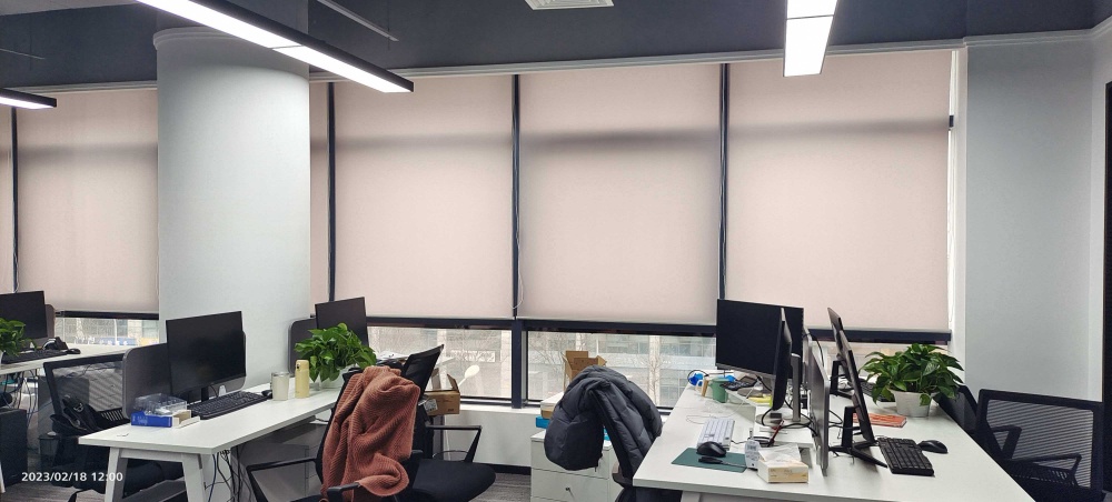 电动遮阳帘、办公卷帘、办公隔热帘、百叶窗帘、会议窗帘定做厂家