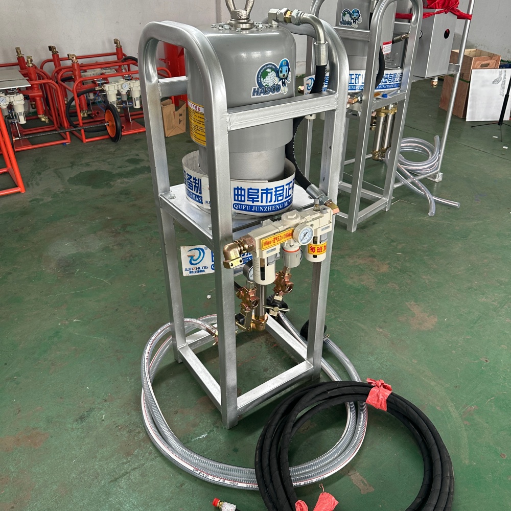防爆化学浆双缸双液1：1注浆泵ZZQ-0.15/25型矿用加固填充用注浆