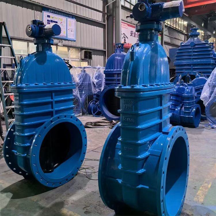 软密封电动暗杆闸阀Z945X-10 DN500