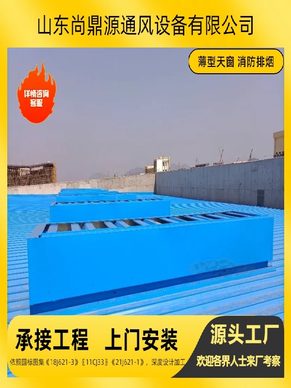 通风天窗 电动采光排烟天窗-尚鼎源