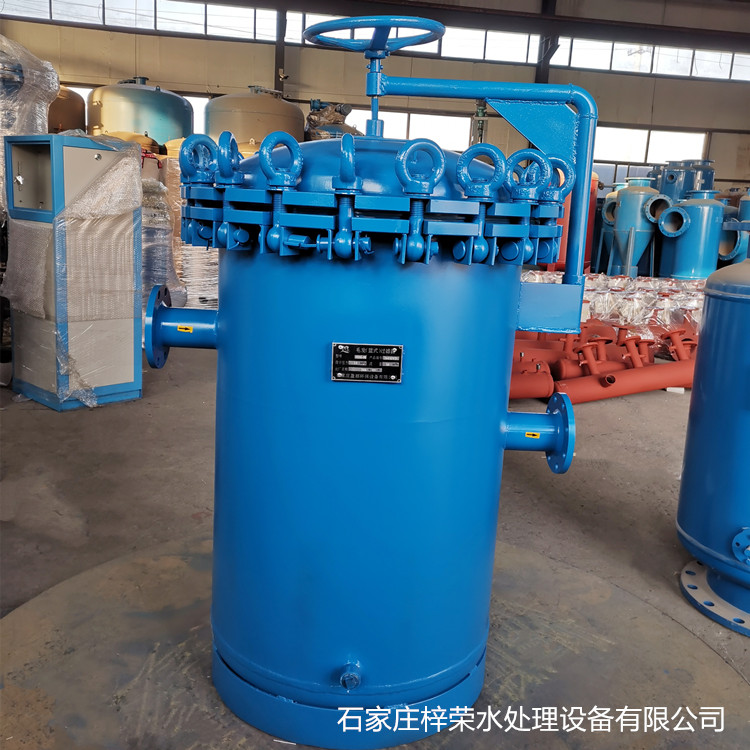 立式直通除污器 定制反冲洗前置过滤器
