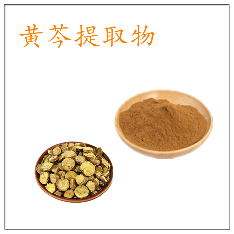 黄芩提取物 10:1 黄芩苷 黄芩多糖 喷雾干燥工艺 全水溶 厂家现货供应