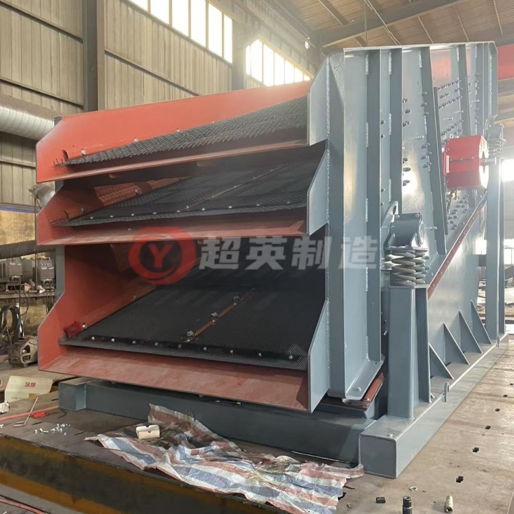 矿石振动筛  矿山石英砂圆振筛机器超英制造