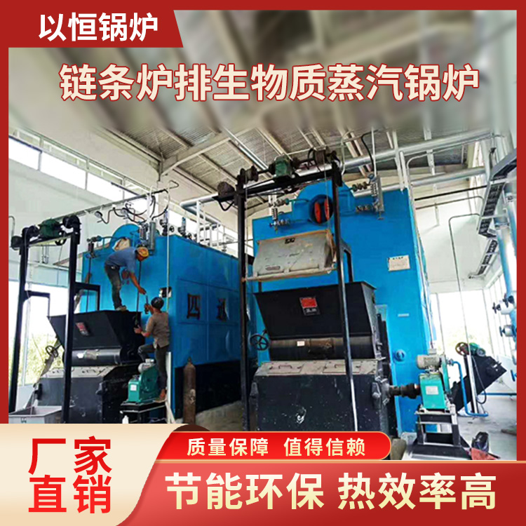 链条炉排生物质蒸汽锅炉 以恒锅炉 厂家直销