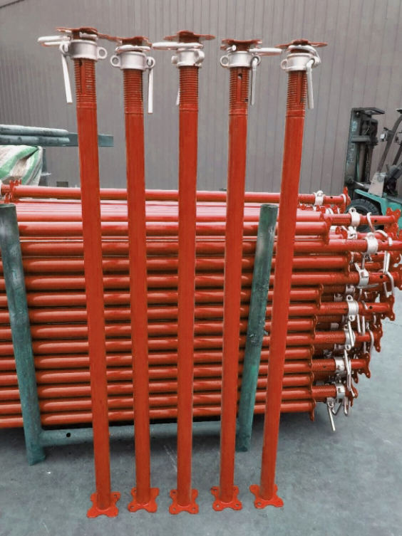 脚手架Acrow支柱施工支撑千斤顶镀锌模板可调钢支柱混凝土支撑柱