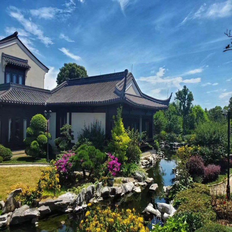 工程景观石花岗岩晚霞红刻字石门牌石村标石泰山石雪浪石庭院景石