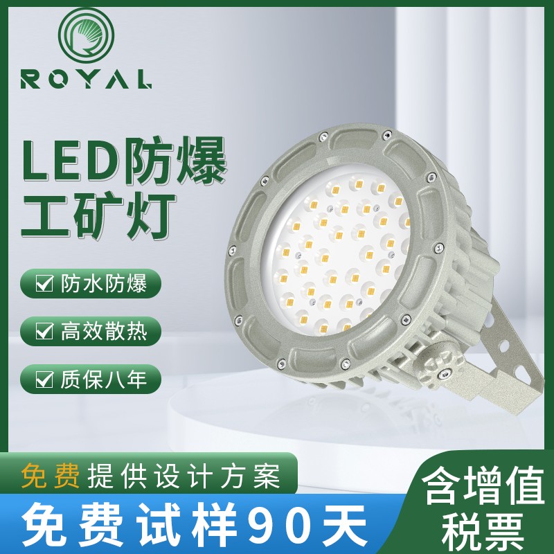 荣亚照明LED三防隔爆厂房车间工厂化工厂加油站煤款防爆照明灯