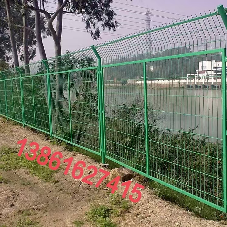 河道护栏网 园林围栏网 经久耐用抗老化 抗风吹雨淋