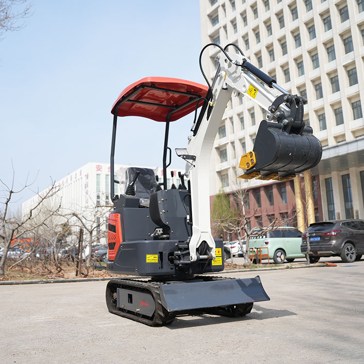 13B小型挖掘机 回转半径小 360度自由旋转 性能稳定
