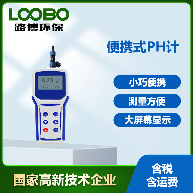 微机型数显在线PH酸度计 液体酸碱度监测仪 高精度台式PH浓度计