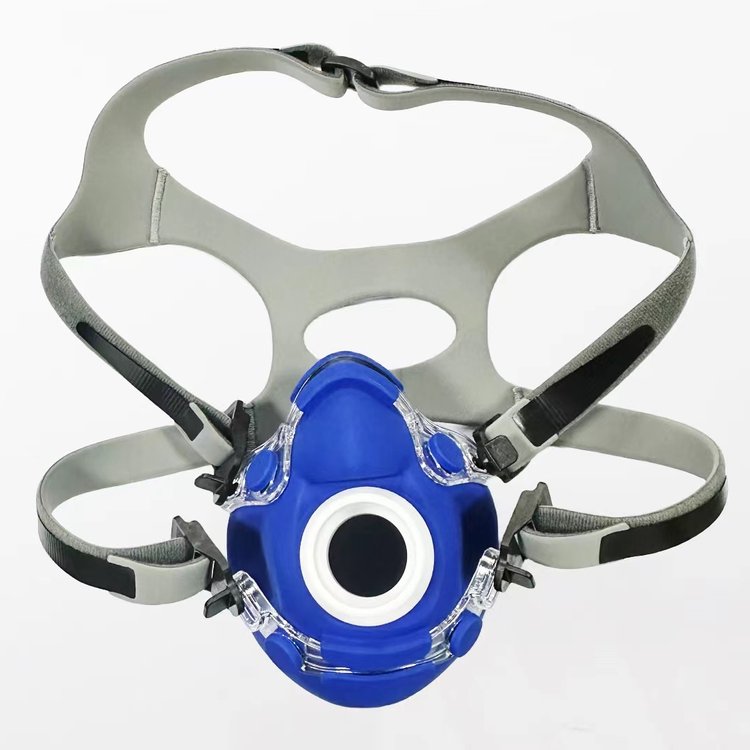 肺功能检测通气口鼻罩套件 运动心肺硅胶面罩