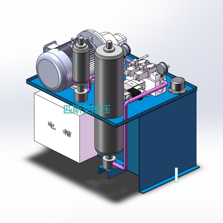 机床高压夹具用 节能保压液压站