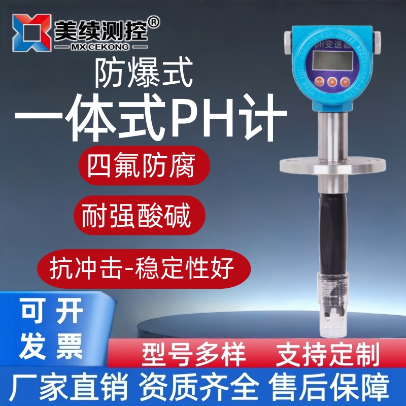 防爆一体式PH计 现货直发 上海美续