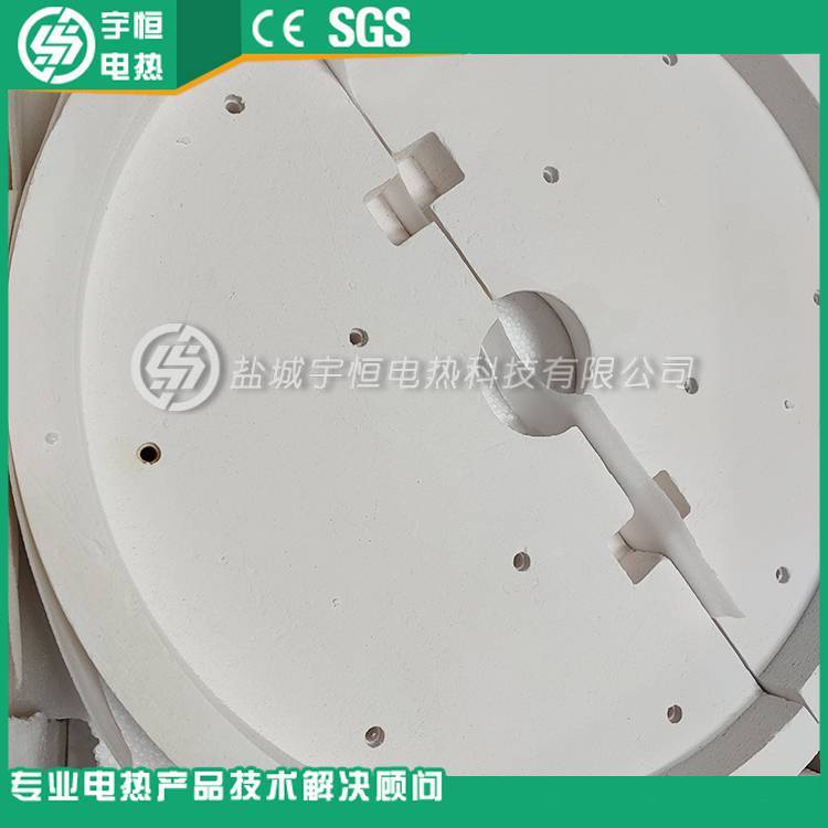 宇恒陶瓷纤维加热器YH-5-2 炉盖高温硅酸铝模块盖子