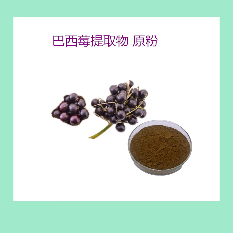 巴西莓提取物 植物萃取 食品级原料 10:1 水提 可定制 包邮