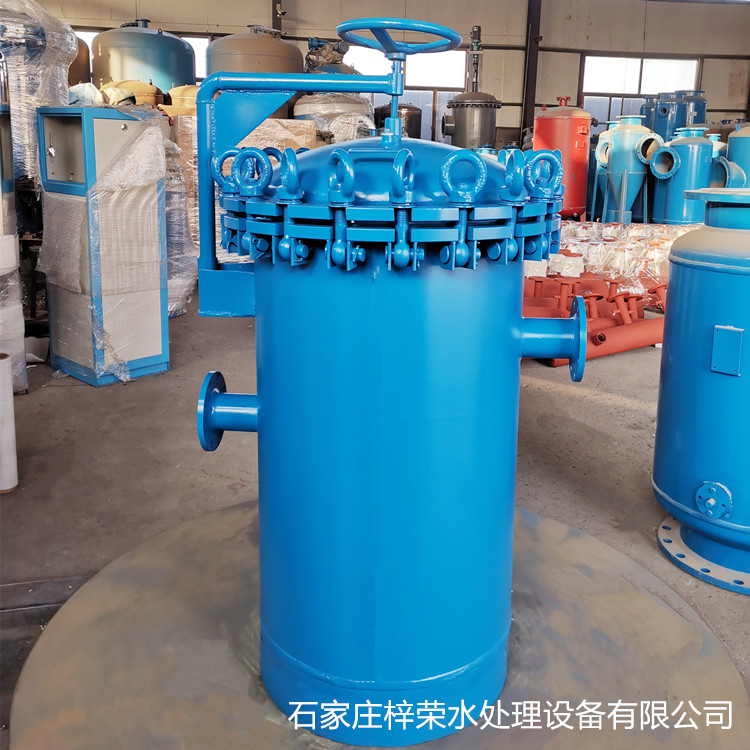 立式直通除污器 不锈钢高效过滤 安装方便