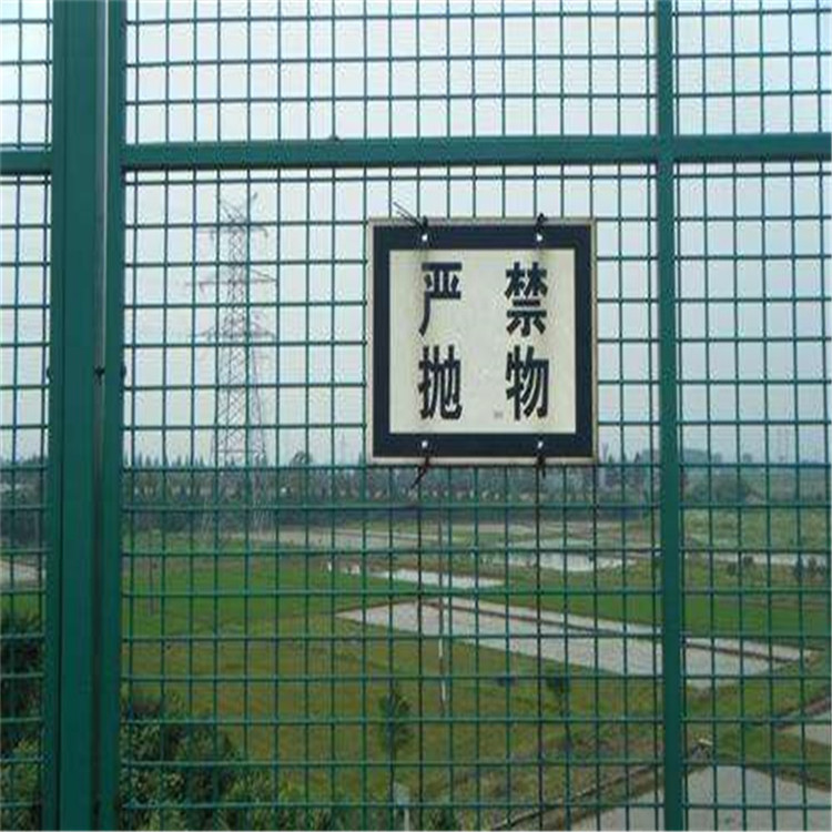 桥梁防抛网 天桥高架桥浸塑桥梁防抛网 菱形防抛网防落网钢板网片
