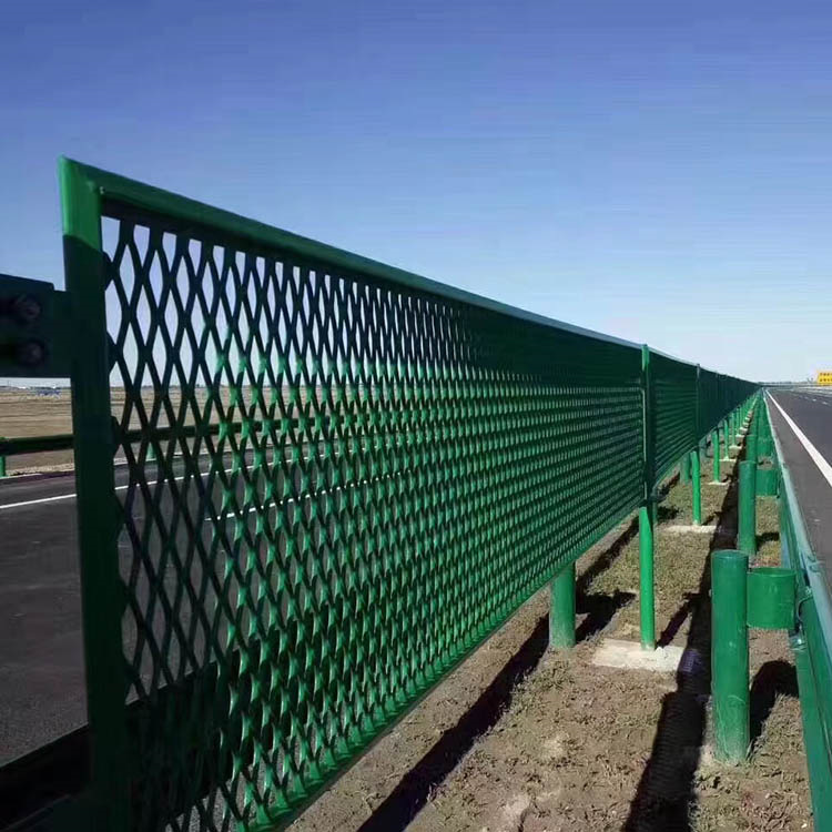 公路防眩网 防目眩护栏网公路中间防护网框架菱形网厂家批发