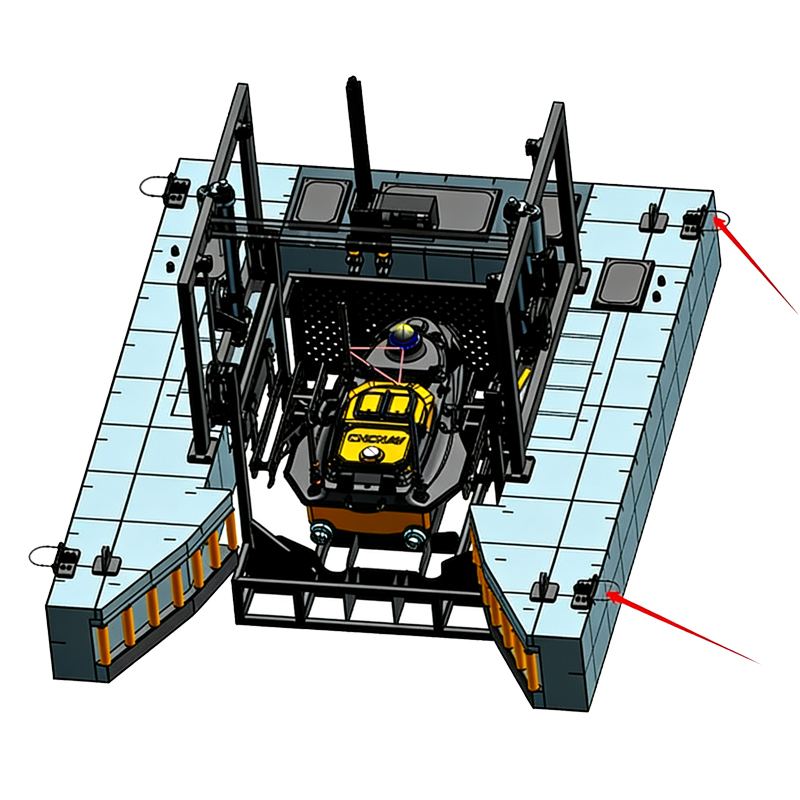 SL-UD400智慧无人船坞 智能船坞 数智融合、无人值守、全域适配