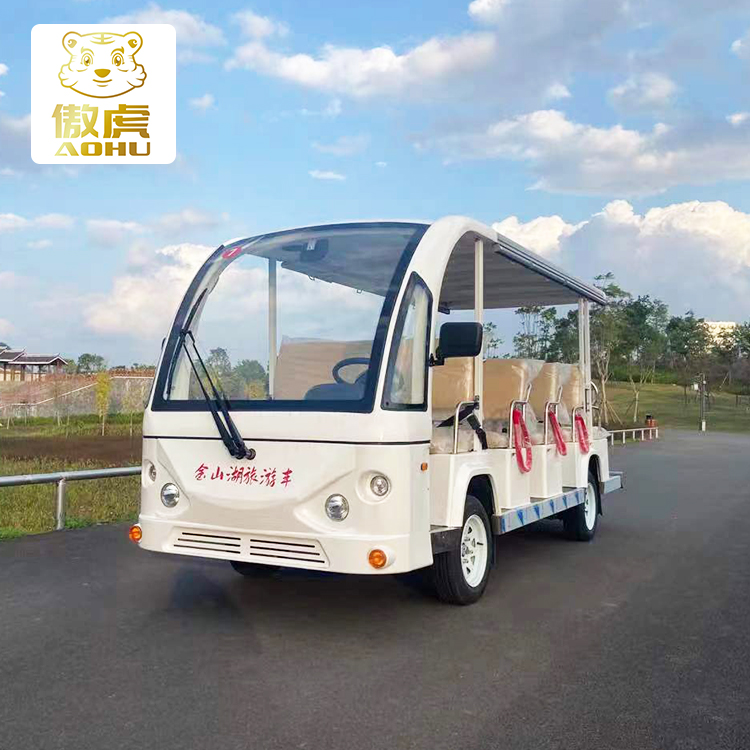14座电动车-景区游览旅游电动式代步观光车