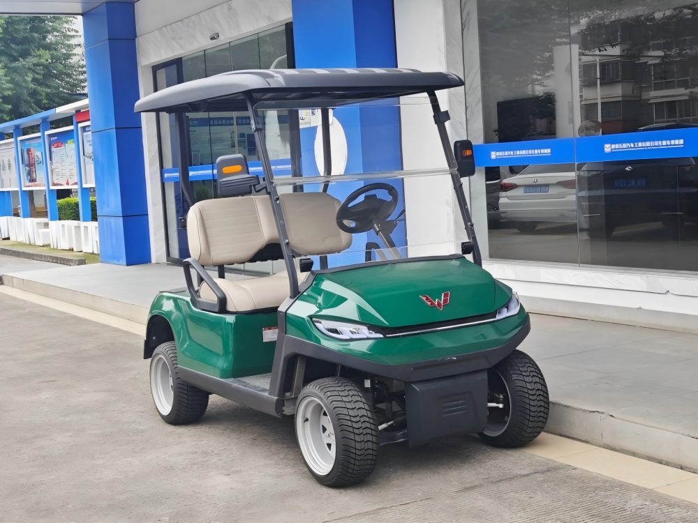 五菱 2座高尔夫球车  楼盘看房车  四轮电动观光车   防锈抗腐蚀