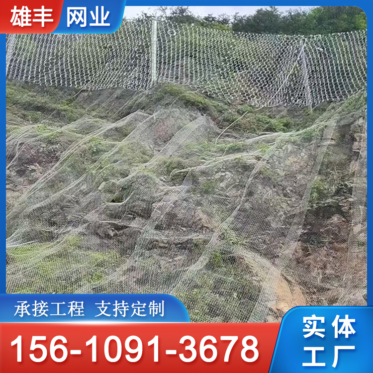 主动边坡防护网 护坡防护网 安全网 防护网 景区山体滑坡防落石 雄丰