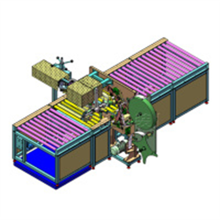 蓝宝石包装流水线，无人化包装线，后道包装线
