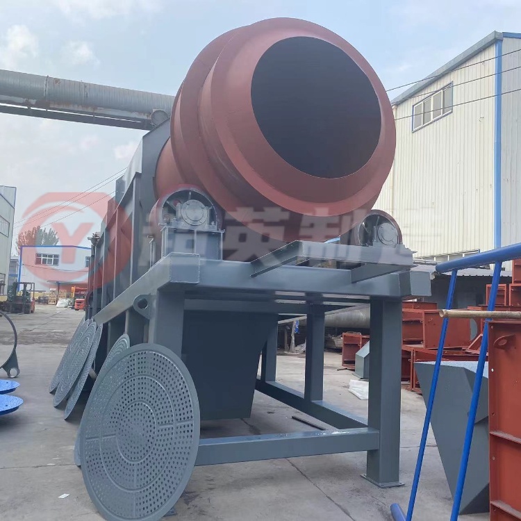 建筑垃圾筛分机 钢渣铁粉滚筒筛非标定制