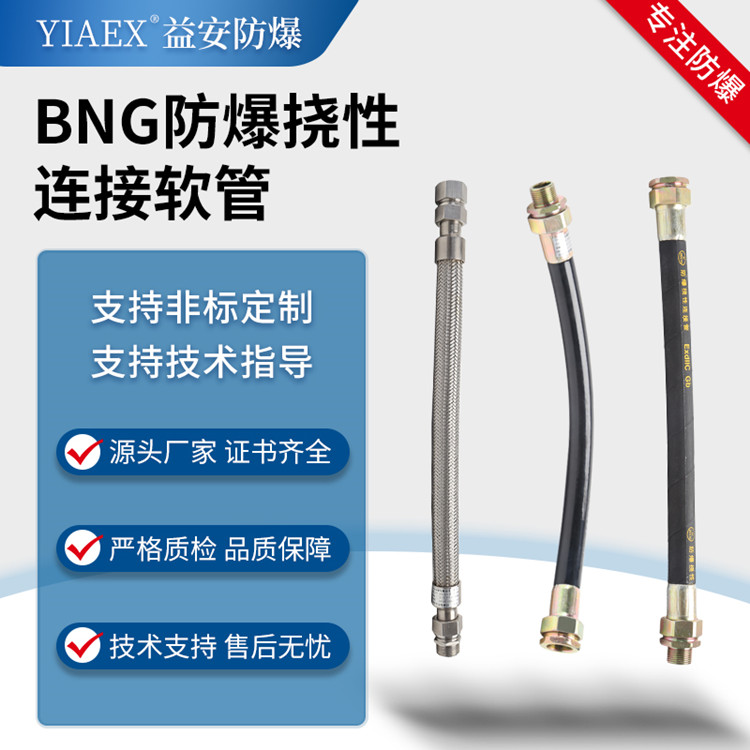 BNG防爆软管 不锈钢接头连接管